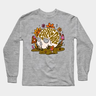 Capricorn Skull Long Sleeve T-Shirt